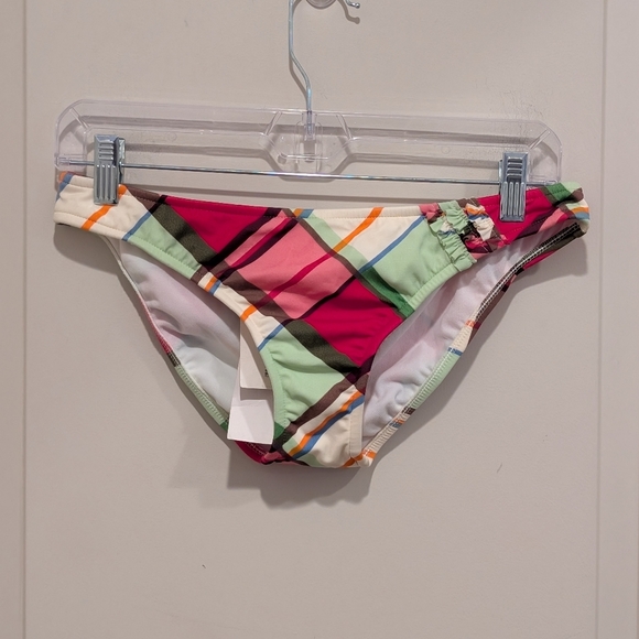 Roxy Other - Roxy Colorful Plaid Bikini Bottom Size Medium